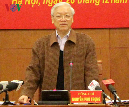 Tổng Bí thư: Hạn chế tối đa tình trạng bỏ trốn khi xử lý tham nhũng