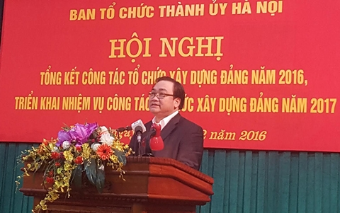 Bí thư Thành ủy Hoàng Trung Hải