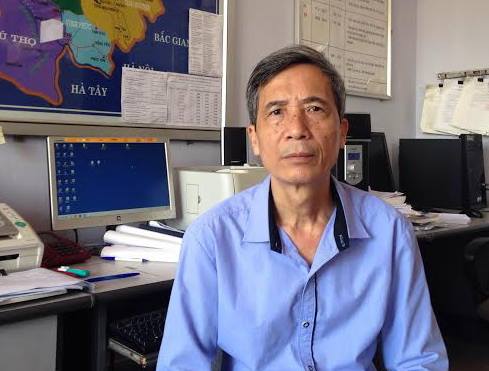  Ông Lưu Minh Hải - Giám đốc Trung tâm khí tượng thủy văn Lào Cai.