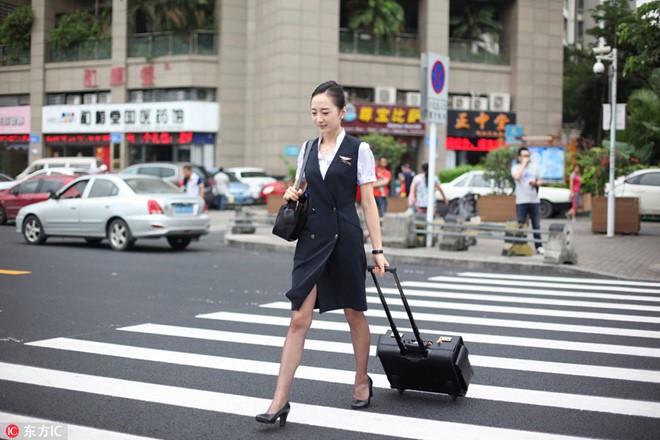 Nhan sắc hoa khôi hàng không gây tranh cãi trên mạng hình ảnh 9 Nhan sac hoa khoi hang khong gay tranh cai tren mang hinh anh 9