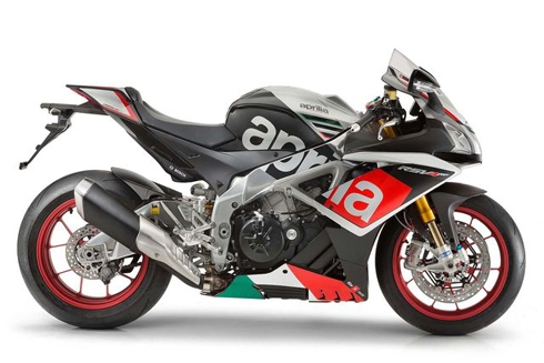 7. Aprilia RSV4 RF/RR sở hữu công suất 201 mã lực.