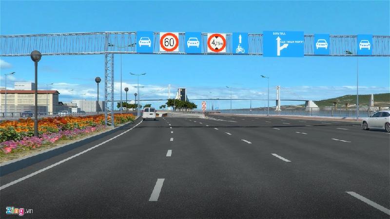 Dự kiến, hầm sẽ cho phép các phương tiện ôtô, xe máy lưu thông cả hai chiều với vận tốc tối đa 60 km/h, chiều cao cho phép dưới mức 4,75 m.