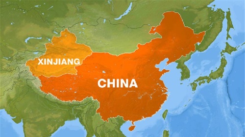  Bản đồ khu Tân Cương