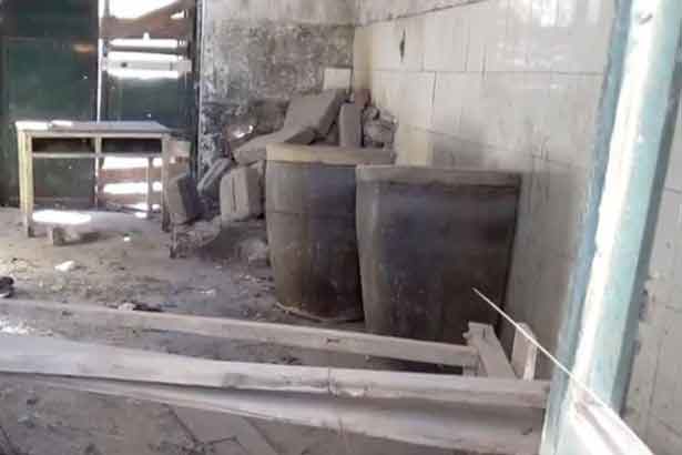Bên trong thành phố thử bom hạt nhân mật của TQ 404 có đầy đủ các cơ sở vật chất như một thành phố bình thường.