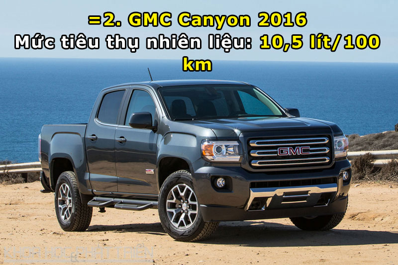 =2. GMC Canyon 2016.