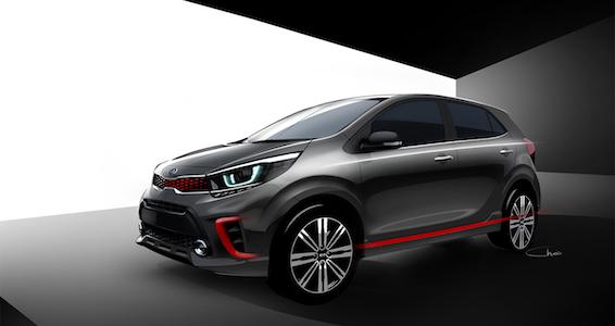 Picanto của Kia Morning phiên bản 2017