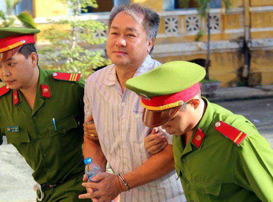 Phạm Công Danh tại phiên tòa phúc thẩm.