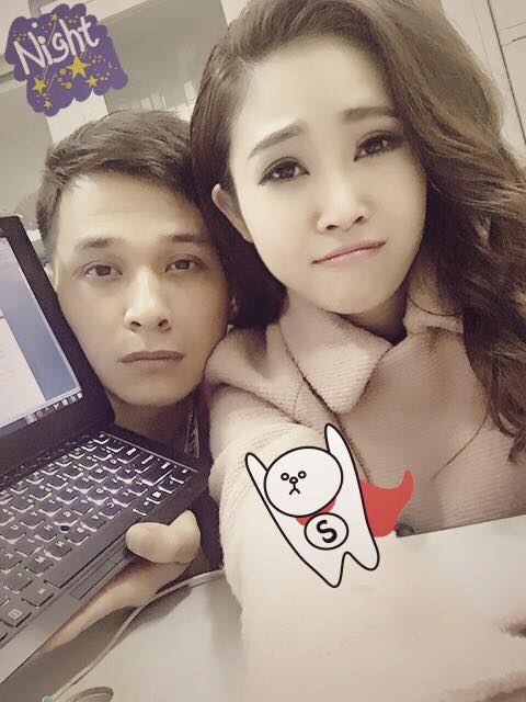 Hình ảnh không lên sóng của MC có nụ cười đẹp nhất VTV Với MC Danh Tùng