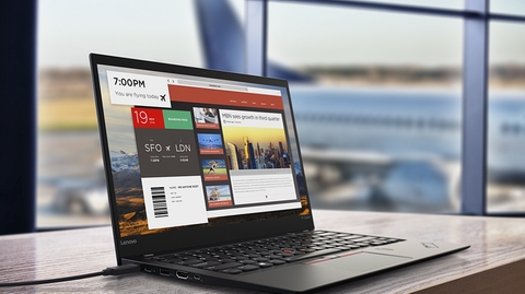 ThinkPad X1 Carbon 2017  - laptop doanh nhân 14-inch nhẹ nhất hiện nay với trọng lượng chỉ 1,13kg, gói gọn màn hình 14-inch IPS trong form thiết kế mới chỉ 13-inch. Sản phẩm có thời lượng pin sử dụng lên tới 15 tiếng, 3 cổng ThunderboltTM, lựa chọn WIFI CERTIFIED WiGigTM và LTE-A Wireless WAN siêu nhanh. Mặt khác, máy cũng được trang bị các tính năng bảo mật nâng cao với cảm biến vân tay sử dụng chip riêng chuyên xử lý sinh trắc, giúp bảo vệ và đơn giản hóa trải nghiệm đăng nhập Windows Hello, với camera hồng ngoại nhận dạng khuôn mặt kiểu mới. Sản phẩm có hai màu gồm đen và bạc, sẽ được bán ra thị trường từ tháng 2/2017 với giá 1.349USD (khoảng 30 triệu đồng).