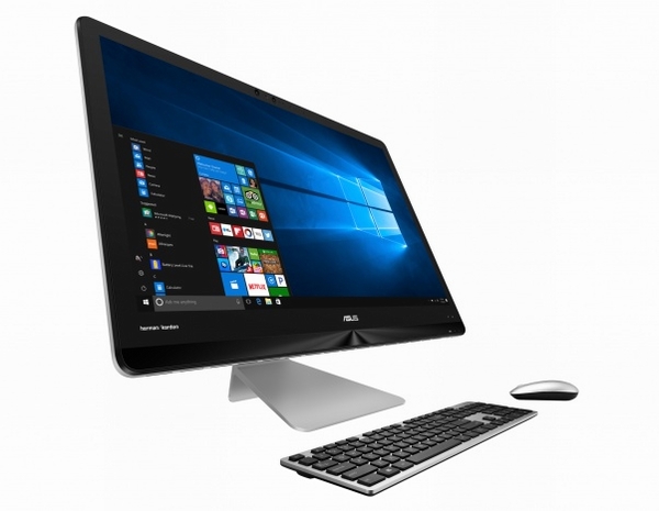 Zen AiO ZN270 27-inch sở hữu màn hình lớn và đẹp, Full HD, đồ họa NVIDIA GeForce 940MX, bộ vi xử lý Intel Core i7 lên đến thế hệ thứ 7, 16GB RAM DDR4, hệ thống loa quad âm thanh mạnh mẽ, cùng thiết kế thanh lịch.