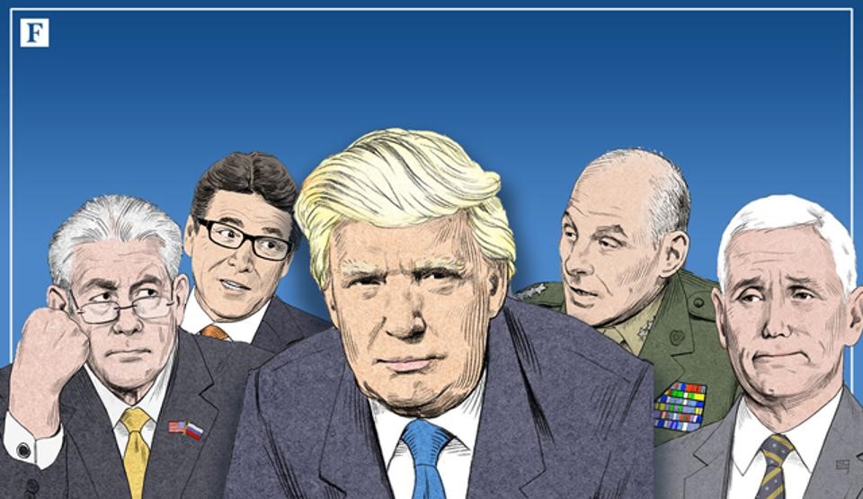 Những tỷ phú và triệu phú trong nội các của Trump