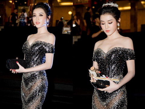 Huyền My tỏa sáng với nhan sắc nổi bật và phong cách gợi cảm