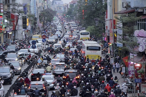 Tắc đường Thủ đô