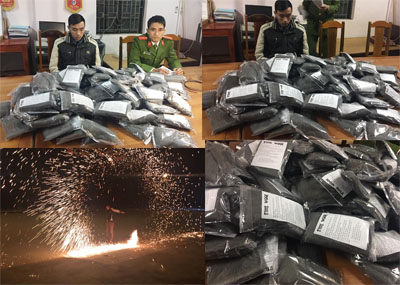 9x 'buôn' 110 gói pháo hoa để kiếm lời dịp Tết