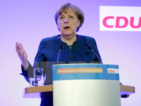 Thủ tướng Đức Angela Merkel. (Nguồn: EPA/TTXVN)