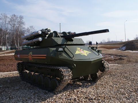 Robot quân sự tinh nhuệ của Nga xung trận tại Syria