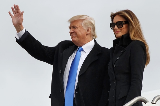 Những hình ảnh đặc biệt của Donald Trump trước giờ nhậm chức