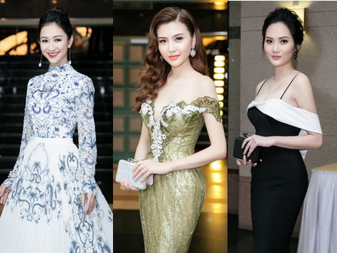 Dàn hoa hậu, á hậu diện trang phục sexy 'đại náo' thảm đỏ sự kiện