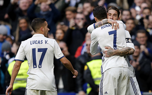 Ở trận đấu này, Ramos lập cú đúp và Real giành chiến thắng 2-1 trước Malaga.