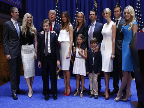 Chân dung 5 quý tử, tiểu thư nhà Tổng thống Donald Trump