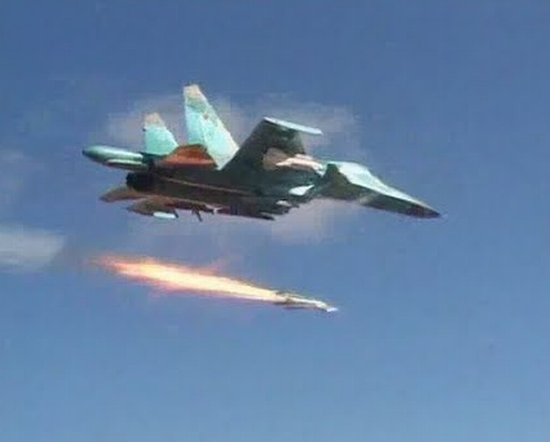 Máy bay ném bom Su-34 của Nga
