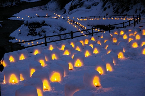 Trải nghiệm lễ hội tuyết tại Yunishigawa Onsen Nhật Bản