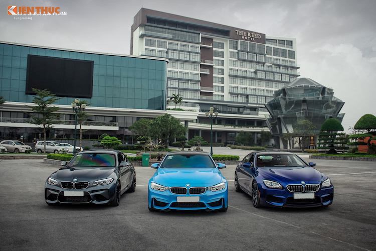 Nhân dịp đầu xuân, chủ nhân của 3 chiếc xe thể thao BMW M
