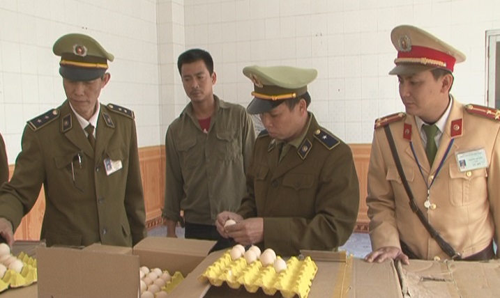 Hàng chục nghìn quả trứng gà Trung Quốc nhập lậu
