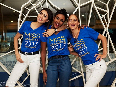 Lệ Hằng cùng dàn người đẹp Miss Universe chúc Tết khán giả Việt Nam