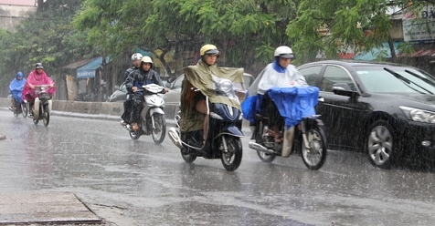Mùng 2 Tết, Bắc Bộ và miền Trung có mưa rải rác