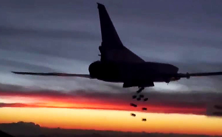 Máy bay ném bom tầm xa Tupolev-22M3 đang tham chiến tích cực trên chiến trường Syria