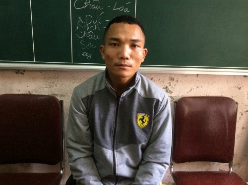 Bị can Kha Văn Thìn. Ảnh: Hải Bình/VNE