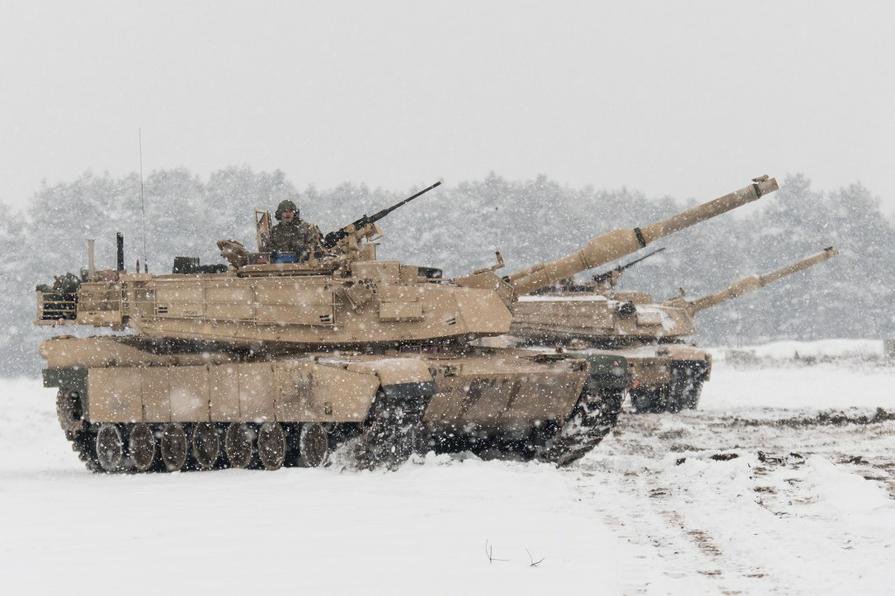 Mỹ triển khai xe tăng đến các nước Baltic sau cuộc tập trận chung với Ba Lan