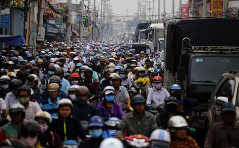 Kẹt xe hơn 7km suốt 3 giờ đồng hồ trên Quốc lộ 50 10