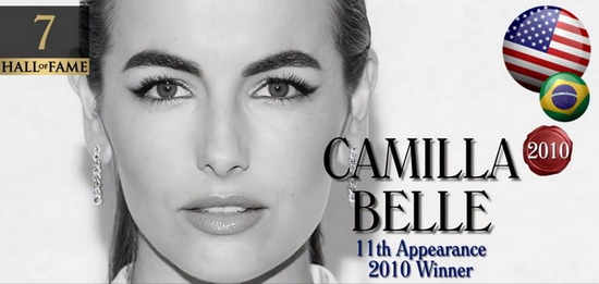 7. Camilla Belle  