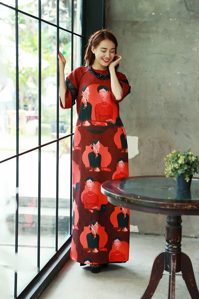 Nhã Phương mặn mà với áo dài đón Tết Nguyên đán hình ảnh 3 Bên cạnh nghệ thuật, Nhã Phương còn cùng các chị em gái thành lập công ty riêng, thử sức ở lĩnh vực kinh doanh.
