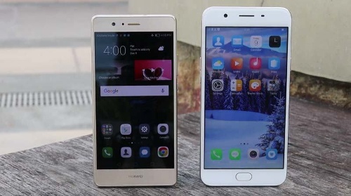 Huawei P9 Lite vs Oppo F1s