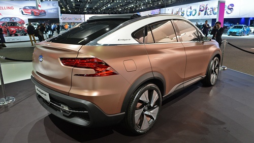  EnSpirit Concept là dòng crossover có phần đuôi xe lấy cảm hứng từ...