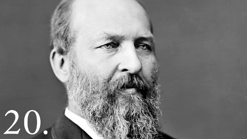 20 - James Garfield