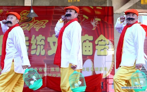 Lễ hội tại Triều Dương, tỉnh Liêu Ninh.
