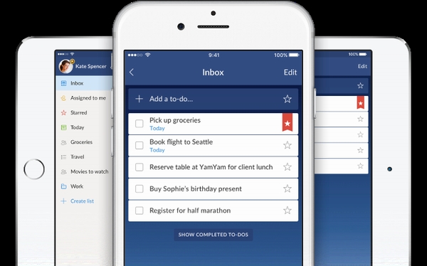 Wunderlist thay thế Reminders. Wunderlist là ứng dụng tạo danh sách việc cần làm rất tuyệt gồm giao diện đơn giản, dễ dùng, hỗ trợ hầu như mọi nền tảng di động và PC phổ biến.