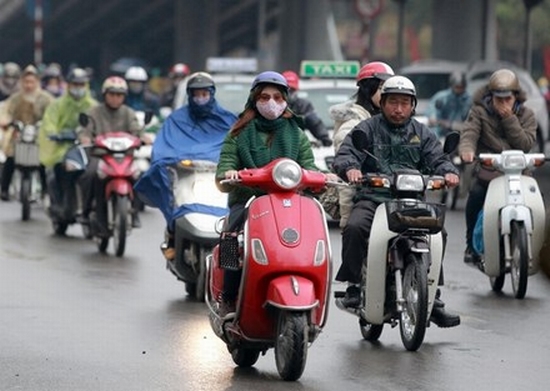 Không khí lạnh tăng cường, miền Bắc nhiệt độ giảm sâu