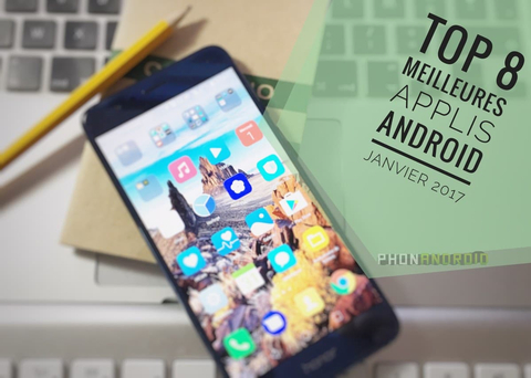 Top 8 ứng dụng Android hot nhất tháng 1