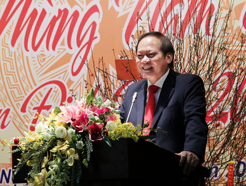 Bộ trưởng Bộ TT&TT Trương Minh Tuấn gửi những lời chúc tốt đẹp nhất tới toàn Ngành TT&TT nhân dịp Xuân Đinh Dậu 2017. (ảnh: mic.gov.vn)