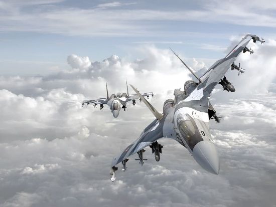 Chiến đấu cơ Su-35 của Nga