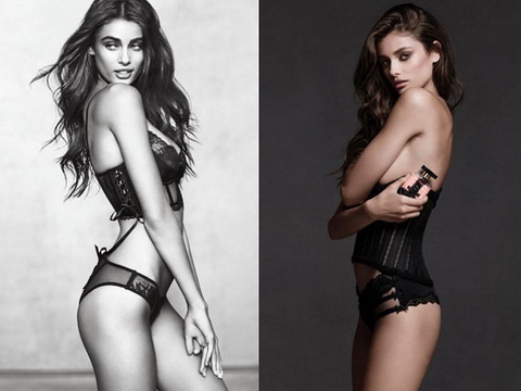 Ngắm sắc vóc nuột nà của Thiên thần nội y Taylor Hill