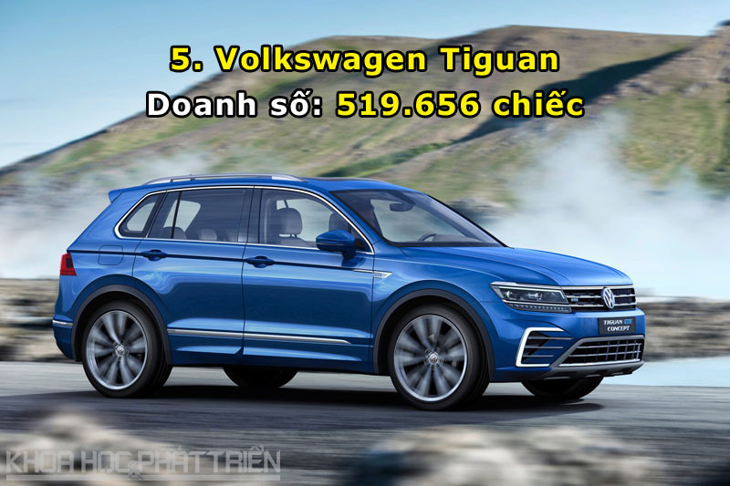 5. Volkswagen Tiguan.