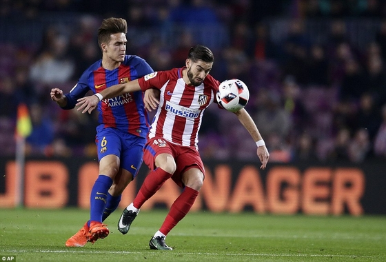 Giành chiến thắng 2-1 ở trận bán kết lượt đi là lợi thế cực lớn cho Barca trước trận đấu lượt về với Atl.Madrid tại Nou Camp. 
