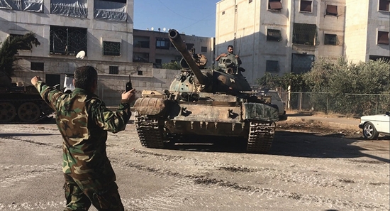 Bước ngoặt bất ngờ trong cuộc chiến khốc liệt ở Syria