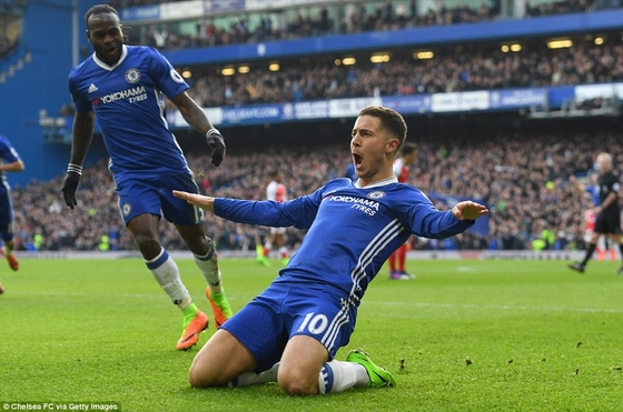 Vòng 25 Premier League: Trao cúp sớm cho Chelsea!